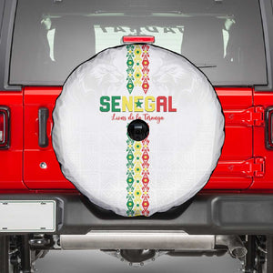 Senegal Football Spare Tire Cover Go Champions Lions de la Teranga - African Pride