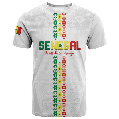 Custom Senegal Football T shirt Go Champions Lions de la Teranga LT15