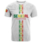 Custom Senegal Football T shirt Go Champions Lions de la Teranga LT15