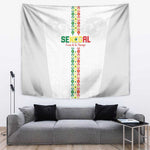 Senegal Football Tapestry Go Champions Lions de la Teranga - African Pride
