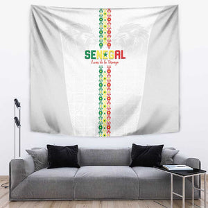 Senegal Football Tapestry Go Champions Lions de la Teranga - African Pride