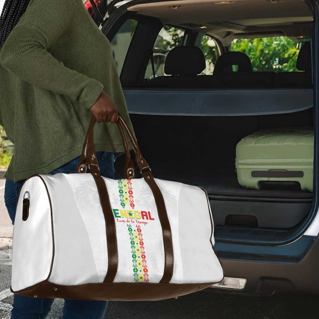 Senegal Football Travel Bag Go Champions Lions de la Teranga - African Pride