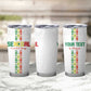 Custom Senegal Football Tumbler Cup Go Champions Lions de la Teranga - African Pride