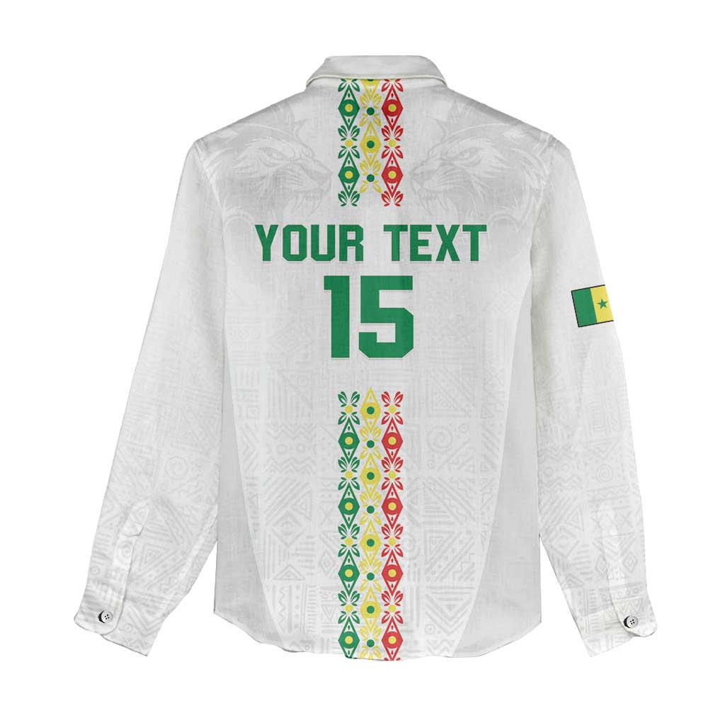 Custom Senegal Football Women Casual Shirt Go Champions Lions de la Teranga - African Pride