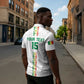 Custom Senegal Football Zipper Polo Shirt Go Champions Lions de la Teranga - African Pride