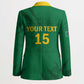 Custom Cameroon Football Blazer Go Les Lions Indomptables Go - African Pride