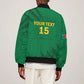 Custom Cameroon Football Bomber Jacket Go Les Lions Indomptables Go - African Pride