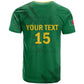 Custom Cameroon Football T shirt Go Les Lions Indomptables Go LT15