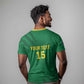 Custom Cameroon Football T shirt Go Les Lions Indomptables Go LT15