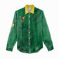 Custom Cameroon Football Women Casual Shirt Go Les Lions Indomptables Go - African Pride
