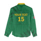 Custom Cameroon Football Women Casual Shirt Go Les Lions Indomptables Go - African Pride