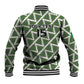 Custom Nigeria Football Baseball Jacket Come On Super Eagles - African Pride