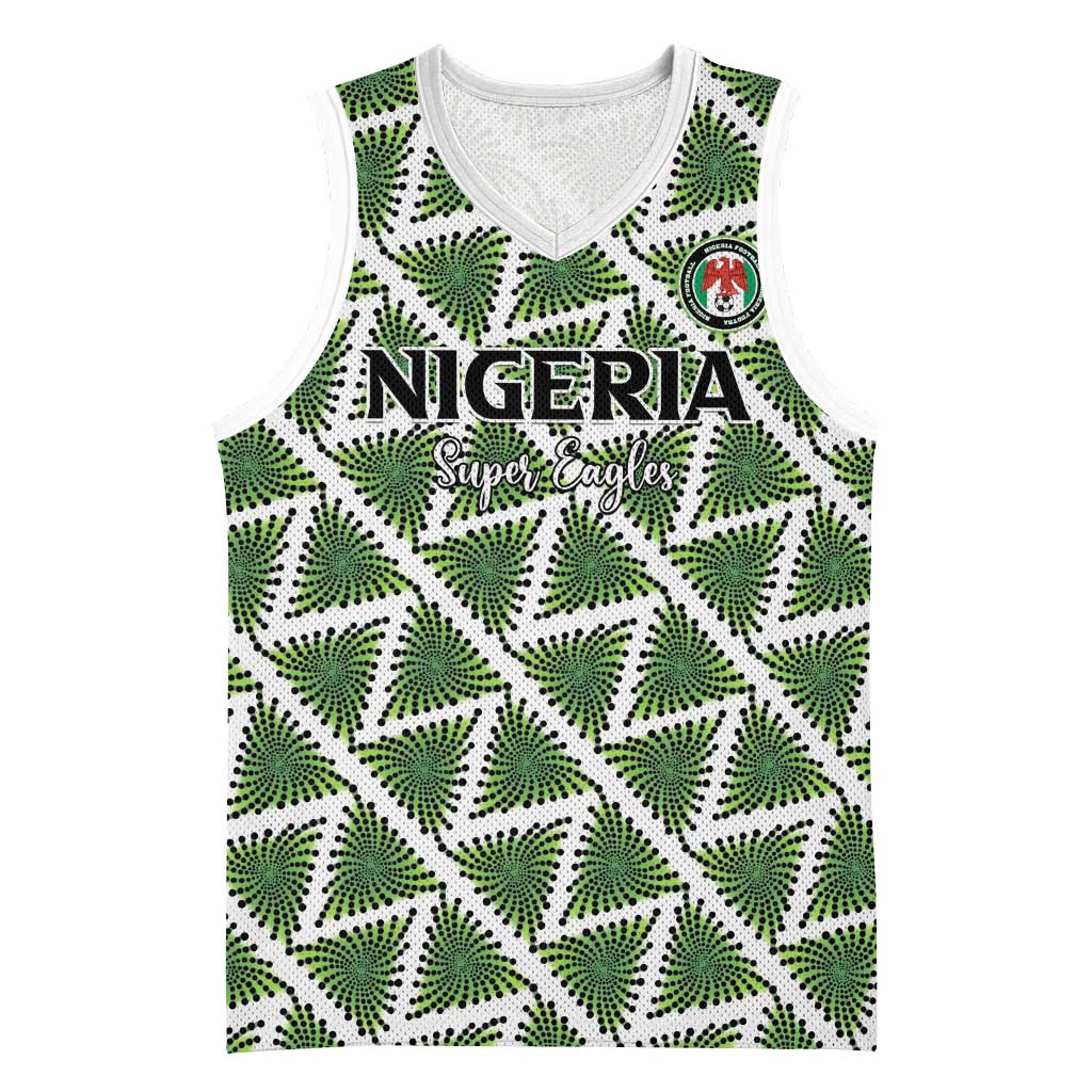 Custom Nigeria Football Basketball Jersey Come On Super Eagles - African Pride