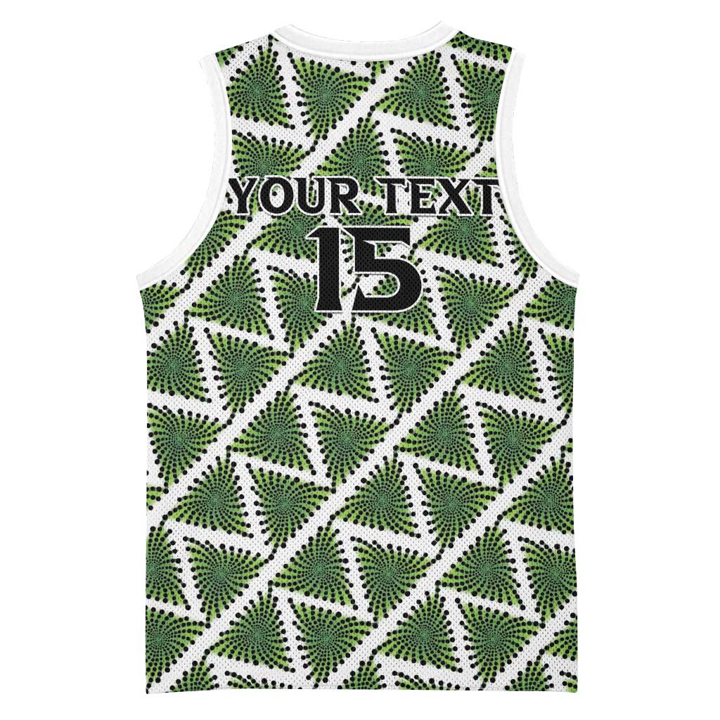 Custom Nigeria Football Basketball Jersey Come On Super Eagles - African Pride