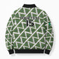 Custom Nigeria Football Bomber Puffer Jacket Come On Super Eagles - African Pride