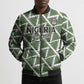 Custom Nigeria Football Bomber Puffer Jacket Come On Super Eagles - African Pride