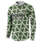 Custom Nigeria Football Button Sweatshirt Come On Super Eagles