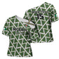 Custom Nigeria Football Cross Shoulder Shirt Come On Super Eagles - African Pride