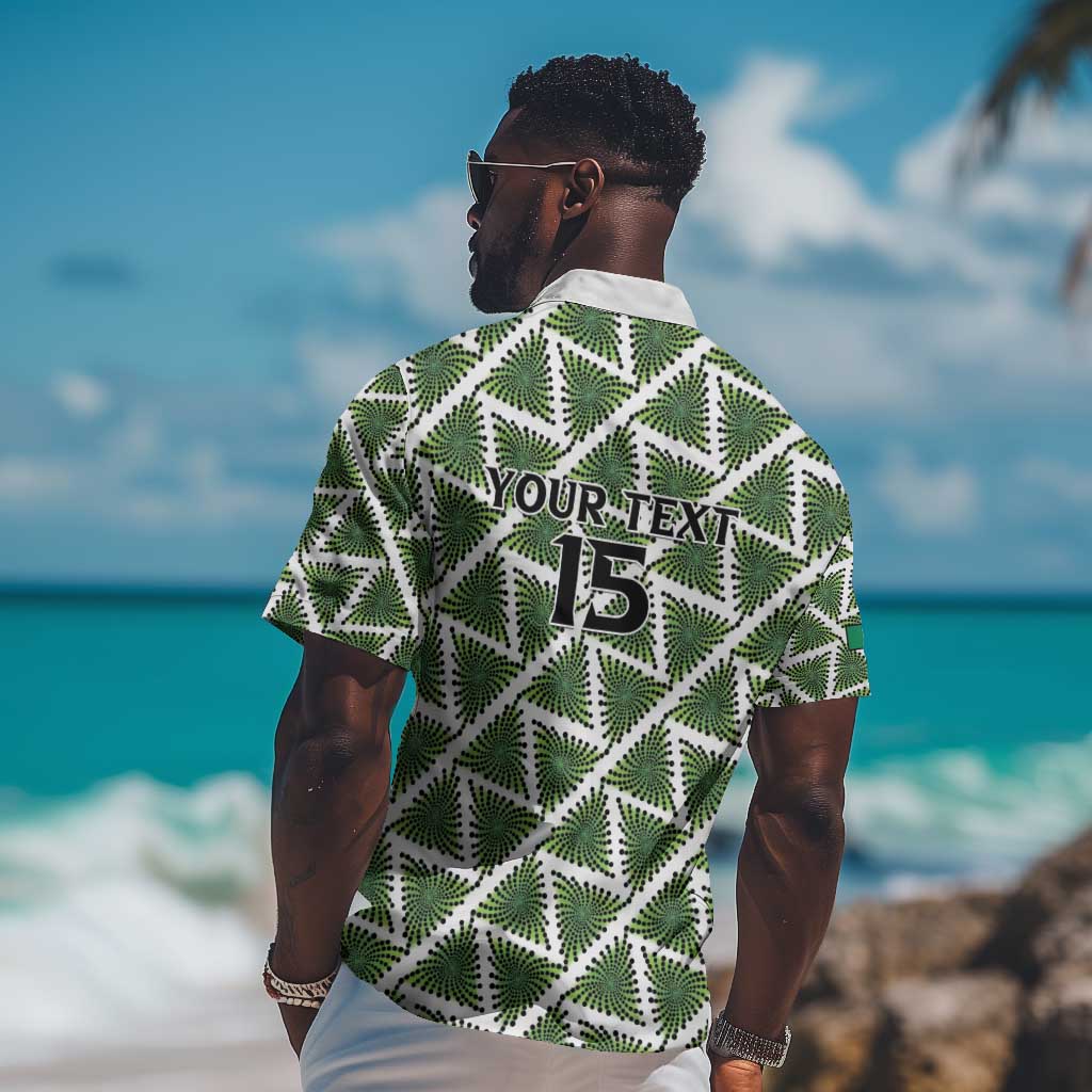 Custom Nigeria Football Hawaiian Shirt Come On Super Eagles - African Pride