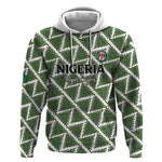 Custom Nigeria Football Hoodie Come On Super Eagles - African Pride