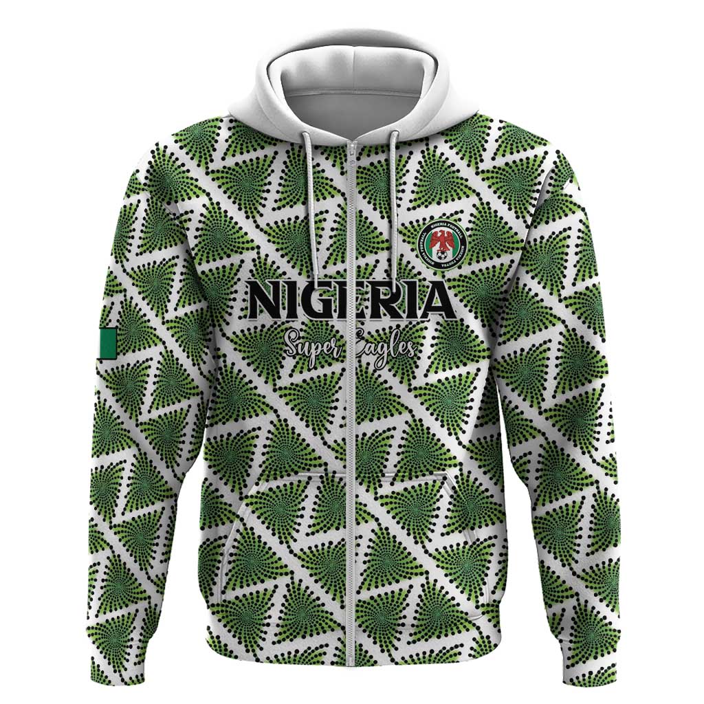 Custom Nigeria Football Hoodie Come On Super Eagles - African Pride