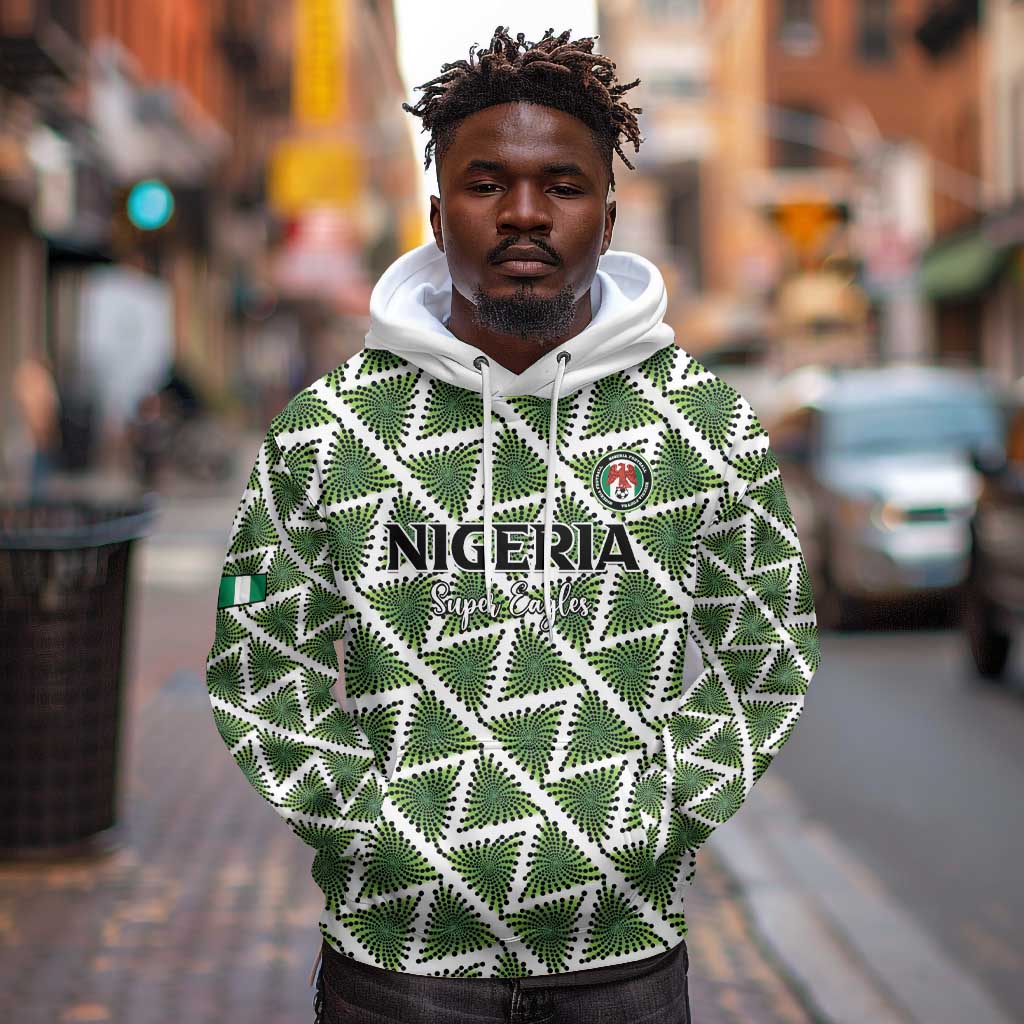 Custom Nigeria Football Hoodie Come On Super Eagles - African Pride