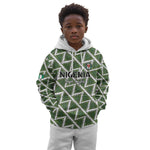 Custom Nigeria Football Kid Hoodie Come On Super Eagles - African Pride