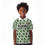 Custom Nigeria Football Kid Polo Shirt Come On Super Eagles - African Pride