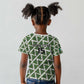 Custom Nigeria Football Kid T shirt Come On Super Eagles - African Pride