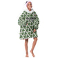 Custom Nigeria Football Kid Wearable Blanket Hoodie Come On Super Eagles - African Pride