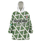 Custom Nigeria Football Kid Wearable Blanket Hoodie Come On Super Eagles - African Pride