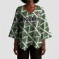 Custom Nigeria Football Kimono Sleeve Blouse Come On Super Eagles - African Pride