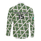 Custom Nigeria Football Long Sleeve Button Shirt Come On Super Eagles - African Pride
