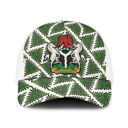 Nigeria Football Mesh Trucker Cap Come On Super Eagles - African Pride
