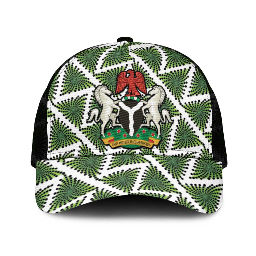 Nigeria Football Mesh Trucker Cap Come On Super Eagles - African Pride