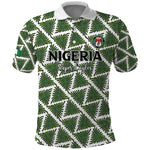 Custom Nigeria Football Polo Shirt Come On Super Eagles - African Pride