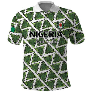Custom Nigeria Football Polo Shirt Come On Super Eagles LT15