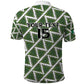 Custom Nigeria Football Polo Shirt Come On Super Eagles - African Pride