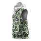 Custom Nigeria Football Sleeveless Hoodie Come On Super Eagles - African Pride