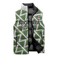 Custom Nigeria Football Sleeveless Puffer Jacket Come On Super Eagles - African Pride