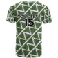 Custom Nigeria Football T shirt Come On Super Eagles - African Pride