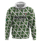 Custom Nigeria Football Zip Hoodie Come On Super Eagles - African Pride