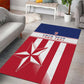 Custom Liberia Football Area Rug Sporty Style