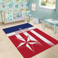 Custom Liberia Football Area Rug Sporty Style