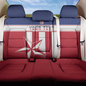 Custom Liberia Football Back Car Seat Cover Sporty Style