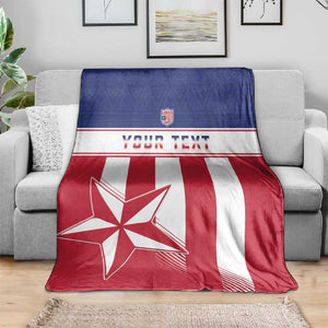 Custom Liberia Football Blanket Sporty Style