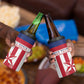 Custom Liberia Football 4 in 1 Can Cooler Tumbler Sporty Style