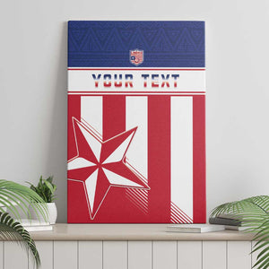 Custom Liberia Football Canvas Wall Art Sporty Style