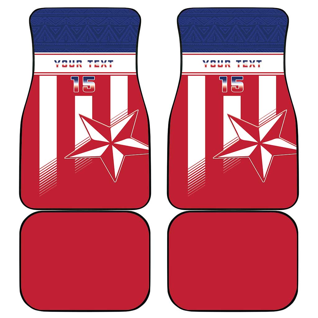 Custom Liberia Football Car Mats Sporty Style