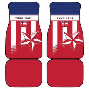 Custom Liberia Football Car Mats Sporty Style